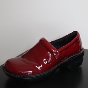 Comfortable Red Clogs